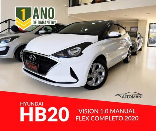 HYUNDAI HB20 1.0 12V FLEX VISION MANUAL HYUNDAI HB20 1.0 12V FLEX VISION MANUAL